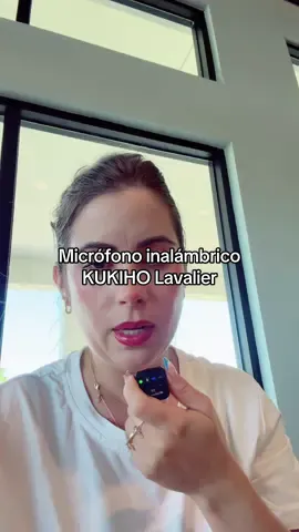 : audio claro y manos libres para tus videos 🎤✨ #TikTokShopFallDealsForYou #tiktokshopcreatorpicks #WirelessMic #CreatorGear #AudioPro 