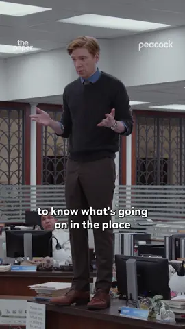 My favorite watch party 🥰 All episodes of #ThePaper are streaming on Peacock. #SabrinaImpacciatore #DomhnallGleeson #Comedy