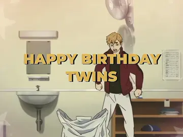 |•| #OSAMU |•| #ATSUMU |•| HAPPY BIRTHDAY MY TWINS!💗💗💗🎊 10/05/1995 #haikyu #edit #fyp 