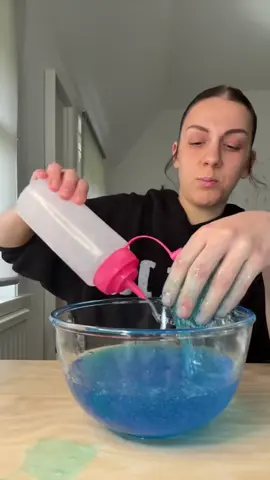 Water slime tutorial #fyp #tiktok #slime 
