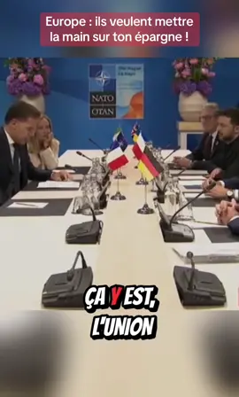 L'UE prépare un plan pour capter 10 000 milliards € de l'épargne des ménages. Ton argent, leurs projets. Attention, ça commence. #europe #epargne #macron #unionEuropeenne #argent 