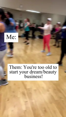 Beauty has no age limit, and neither does your purpose. “I’m too old to start a beauty business.” “I missed my chance.” “Who would book with me now?” Here’s the truth: you’re not too old — you’re right on time. 💄💫 Beauty has no age limit, and neither does your purpose. Whether you’re 29 or 59, divorced or discouraged, starting from scratch or starting again — your dream still matters. You’re not “starting over.” You’re finally choosing yourself. And that’s brave. ✨ 💡 Save this reminder: your story isn’t over, it’s just getting to the good part. 🪩 Dancing queen energy by: our “Golden Girl” Ms. Stephanie — #NeverTooLate #BeautyBusinessDreams #PurposeInEveryPhase #StartYourBeautyBiz #ConfidenceCreator #BeautyWithImpact #SecondActSuccess #HealedAndThriving #BeautyEducator #CEOEra #GlowUpSeason #ChaseYourDreams