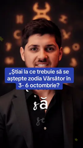 Vărsătorul intră într-o perioadă plină de revelații și decizii importante. Ceva se schimbă profund în tine și nu mai e cale de întoarcere. Universul îți trimite semne — trebuie doar să le vezi. ♒✨#horoscop #varsator #zodiac #astrologie 