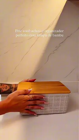 https://s.shopee.com.br/2g2GsYIeNA ID shopee: BVQ-BRQ-SDJ Mantenha tudo organizado com sofisticação  #fypシ #fyp #acheinashopee#achadinhos#shopee