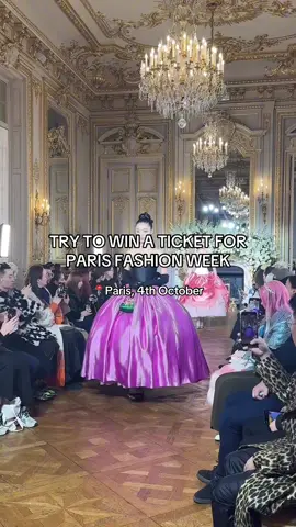 Tickets for 2 Fashion Week events the 04/09 ‼️ Good luck ✨ #fashion #parisfashionweek #fashionweek #pfw #ss26 