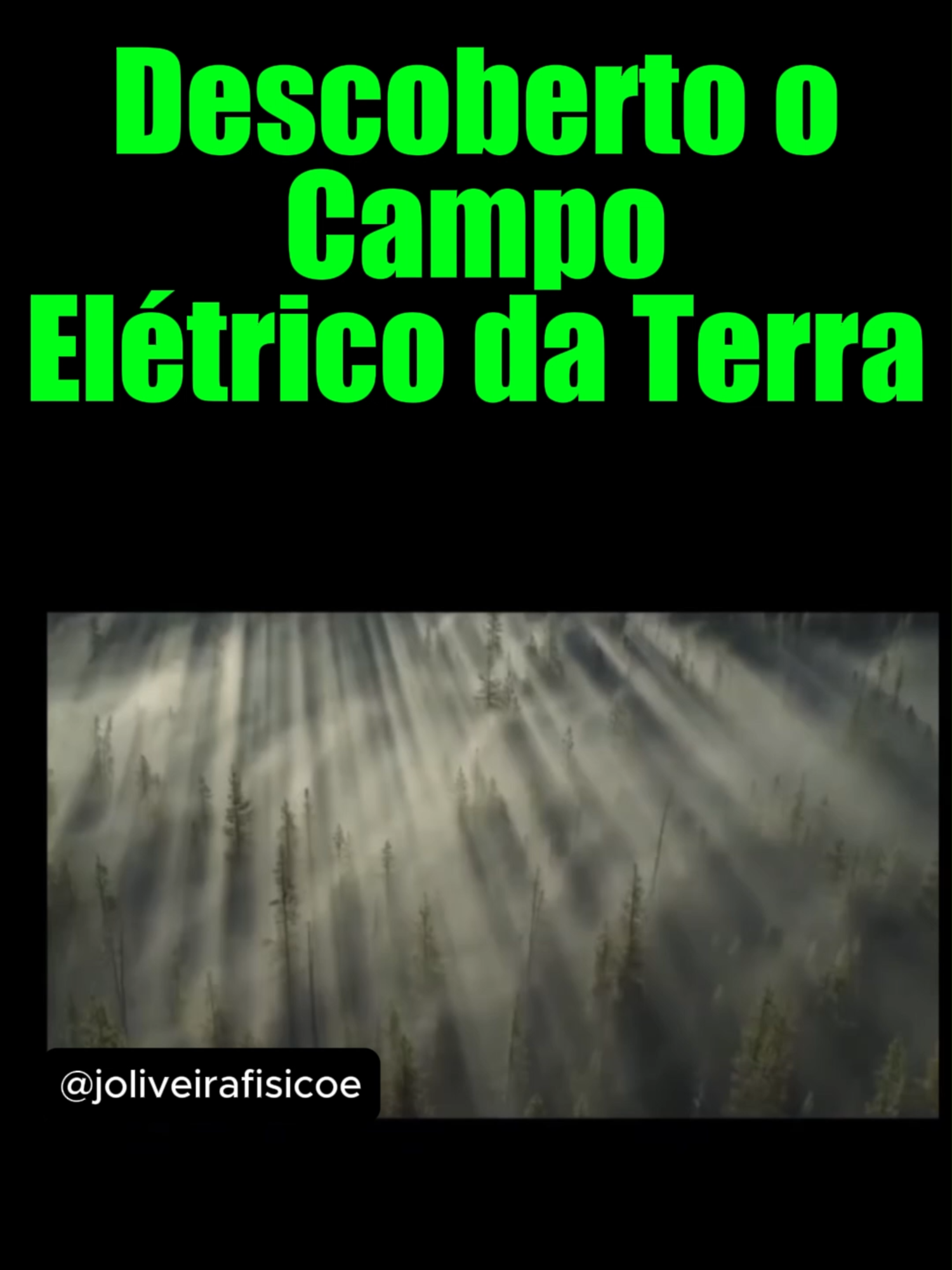 A Terra tem uma bateria? ⚡🔋 Cientistas da NASA acabaram de comprovar o campo elétrico global do nosso planeta! Um mistério que durava anos. Eles mediram uma variação mínima de 0,55 volts. Parece pouco, mas é essa 