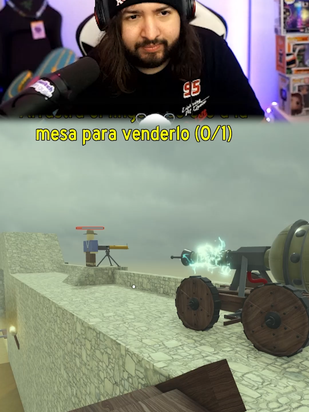 EL NUEVO CAÑON TESLA en DEAD RAILS#deadrails #rielesmuertos #robloxedits #robloxclips #cañóntesla