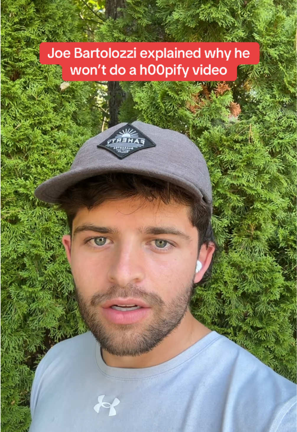 Did Joe give a valid reason for not doing the h00pify video?? #hoopervalley #h00pify #joebartolozzi 