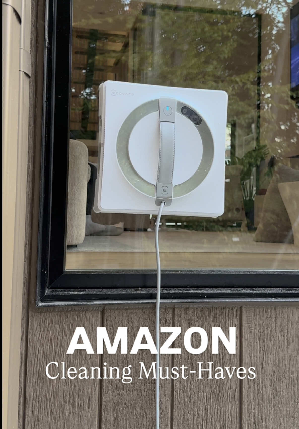 A portable window-cleaning robot that does all the work for you! 🧽✨ Cleans up to 55 m² per charge, sprays + wipes every corner spotless with no outlet needed 🔋 🪟 WINBOT W2 PRO OMNI Now $399.99 (Was $599.99) limited-time deal! 🔥 link in bio🔗 @ECOVACS  #ecovacs #winbotw2proomni #windowcleaning #amazonfinds #cleaninghacks #homegadgets #amazonhome #smartcleaning #cleanhome #creatorsearchinsights 