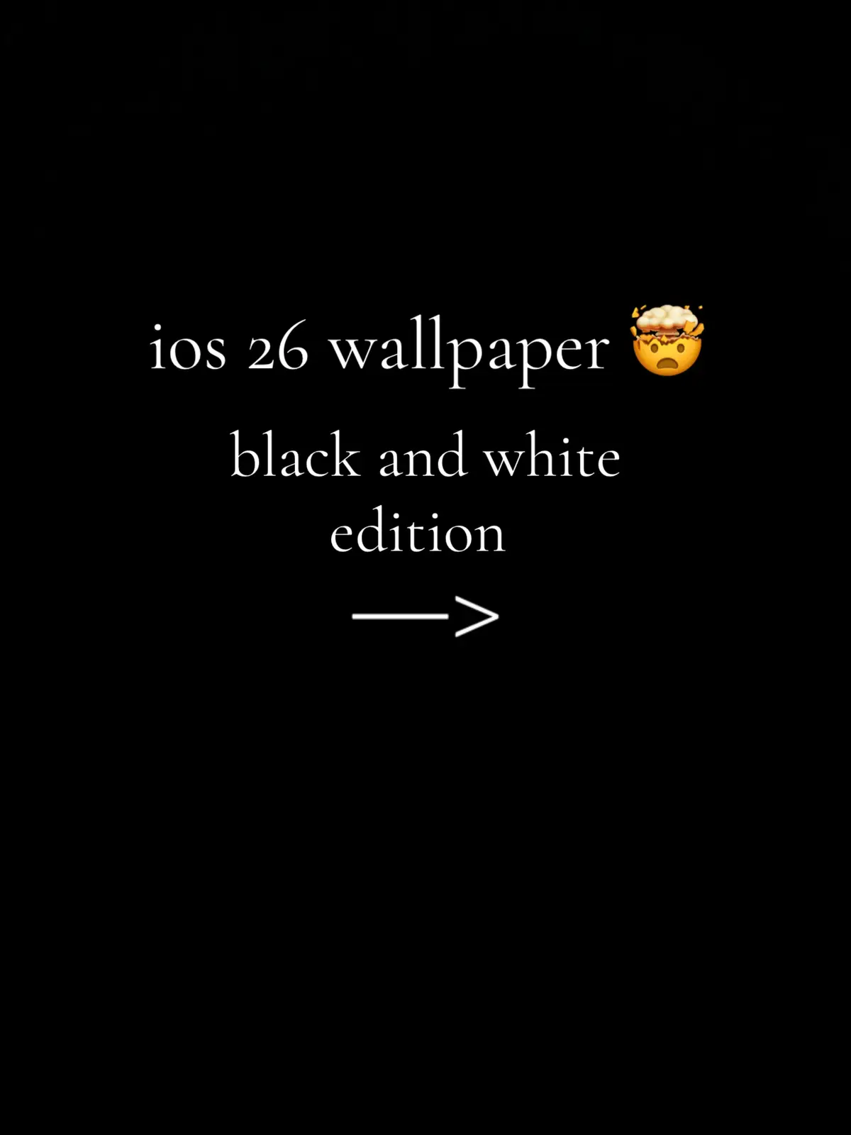 follow for more #ios26 #wallpaper #car #blackandwhite #fpy 
