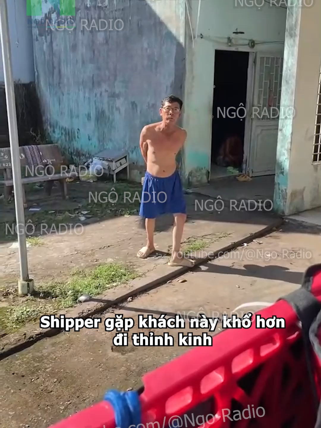 Shipper gặp khách này khổ hơn đi thỉnh kinh#viraltiktok #ngoradio #tintuc #cuocsong