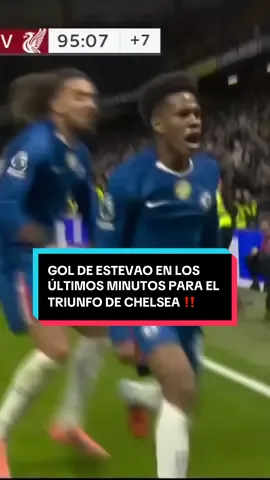 ¡GOOOOL DE CHELSEA! ¡EN EL ÚLTIMO MINUTO! 🚨🚨🚨 Estêvão Willian cierra la pinza y así vencen al campeón Liverpool 🤯‼️ ✅ Primer gol en la Premier League.  #PremierLeagueTelemundo #PremierLeague #gol #chelsea #Soccer 