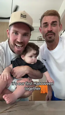 Replying to @voltairedontcare get creative yall!!! 🎃 #halloween #familyhalloweencostume #suggestions #lgbt #twodads 