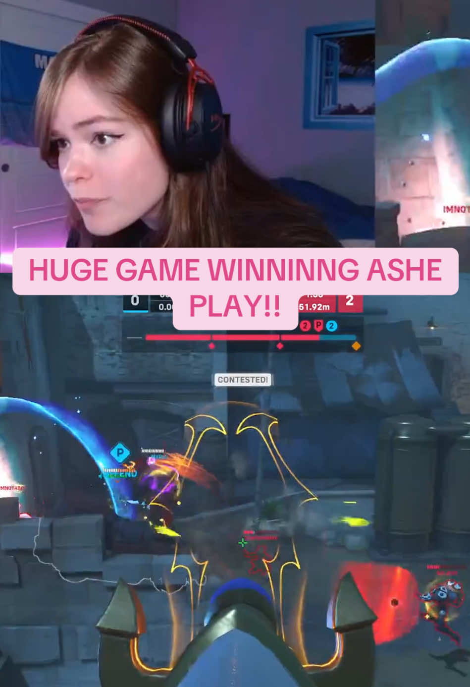 And you guys thought I could only play Brig [proud] #overwatch #overwatchtiktok #brigitte #ashe #overwatchmeme 