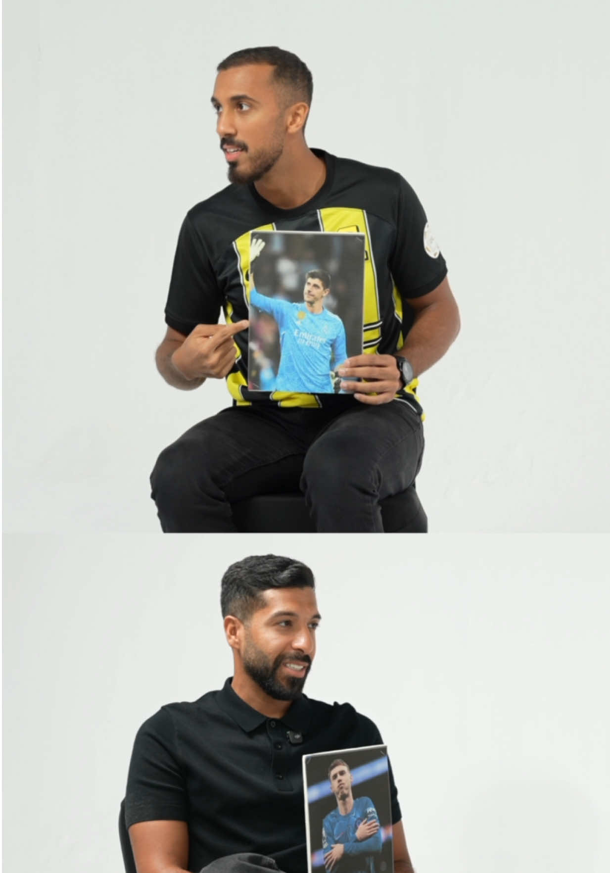 هل مساعد الفوزان أصعب خصم في التخمين؟ 💀 #عمر_عبدالرحمن @Musaed Alfouzan ⚽️ 