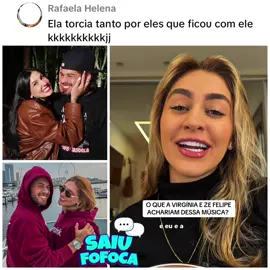 SOCORRO! Em junho deste ano, três dias após a separação de Virgínia e Zé Felipe, a amiga de Ana Castela, Duda Bertelli, postou um vídeo dizendo que ela e Ana fizeram uma música que, segundo elas, seria perfeita para Virgínia e Zé Felipe naquele momento da separação, e internauta comenta: “Ela torcia tanto por eles que ficou com ele.” O que vocês acham? 😂