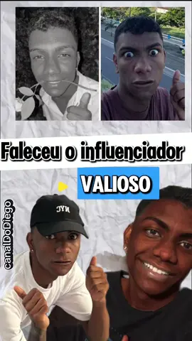 O INFLUENCIADOR VALIOSO FILHO DO PASTOR FALECEU!  #valioso #valiosofilhodopastor #canaldodiego 