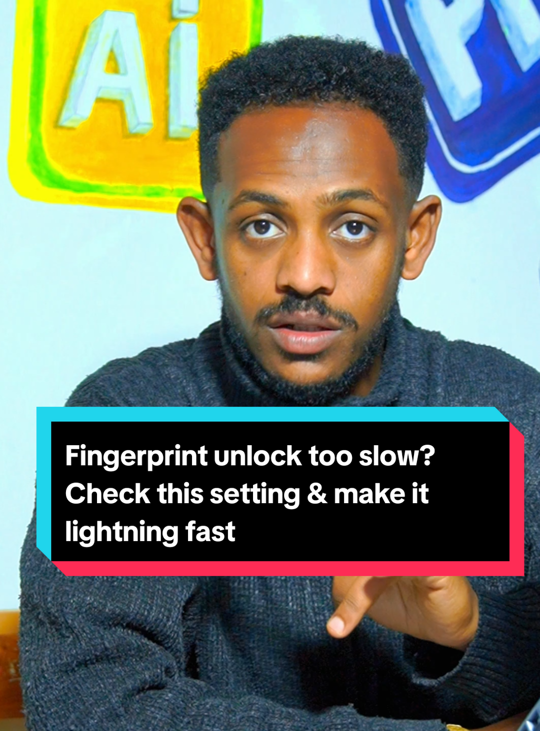 Fingerprint unlock too slow?  Check this setting & make it lightning fast  #FastUnlock #Fingerprint #PhoneHack #TechTips  #creatorsearchinsights 