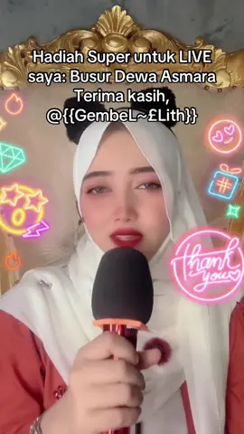 Terima kasih atas Hadiah luar biasa yang Anda kirim ke LIVE saya! Apresiasi Anda terhadap konten saya sangat berarti bagi saya.@{{GembeL~£Lith}} #tiktoklive #livehighlights #livegift #cupidsbow #busurdewaasmara 