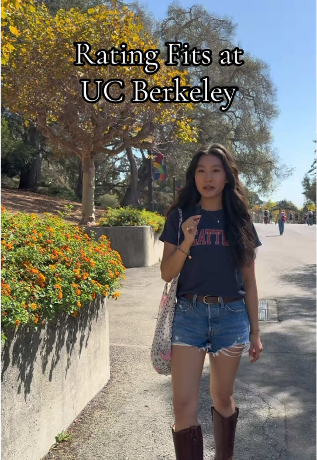 how would you rate these fits?!  #ucberkeley #fashion #fall #fastcal #berkeley #streetwear #outfit #college 
