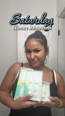 @Dr.nineteen got me right for my Saturday skincare maintenance routine! Amazing products that I’m definitely gonna keep in rotation! #drnineteen #skincareroutine #skintok #koreanskincare 