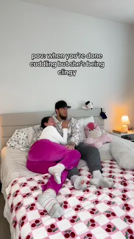 She’s been so clingy lately🥲@Kelley Nicole🩵 #couple #couplegoals #humor #relatable #marriagehumor 