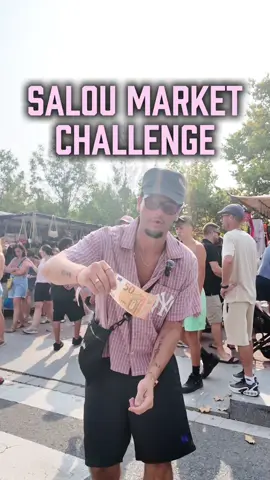 Salou market €50 challenge ! @morais.clo #challenge #salou #saloumarket #saloumondaymarket #budgetchallenge 
