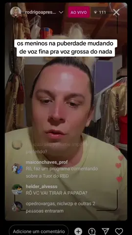 a voz engrossando do nada #tianeyde #rodrigoapresentador #floptok #balneariocamboriu #meme 