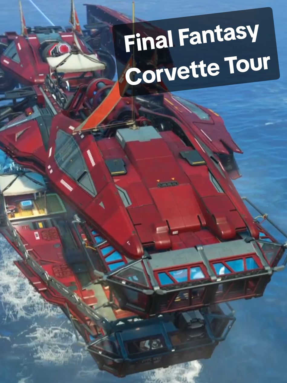 Final Fantasy Inspired Corvette on No Man's Sky #finalfantasy #nomanssky #gaming #fyp  #capcut 