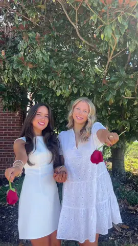 MY BABIES ARE INITIATED❤️🐼🌹@ARKANSAS AOII @avery @isabel #sorority #aoii #sororitygirls 