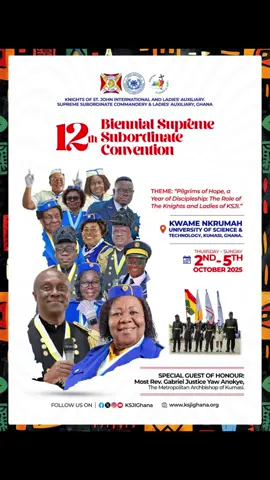 KSJI 12th Biennial Supreme Subordinate Convention 