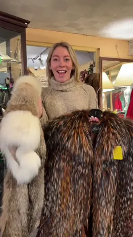 Another insane vintage fur haul!! Vintage shopping…#vintagefashion #resalefashion #furcoats #furcoatseason #furcoat 