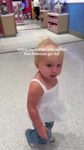 Kai's first @American Girl 🥹🥹 #girlmomma #toddlergirl #daughter #momanddaughterduo #girlmom 