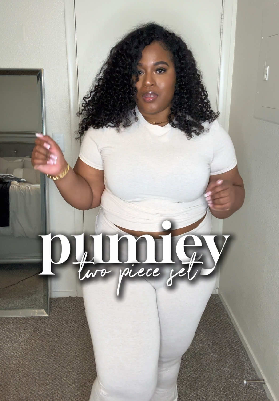 Pumiey just doesn’t miss at all 💕 #pumieyset #twopieceset #loungewear #tryonhaul #blackgirltiktok 