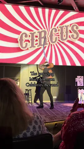 Don’t miss Matt Johnson on Celebrity Beyond #magic #magictok #celebritybeyond @Celebrity Cruises @likemattjohnson 