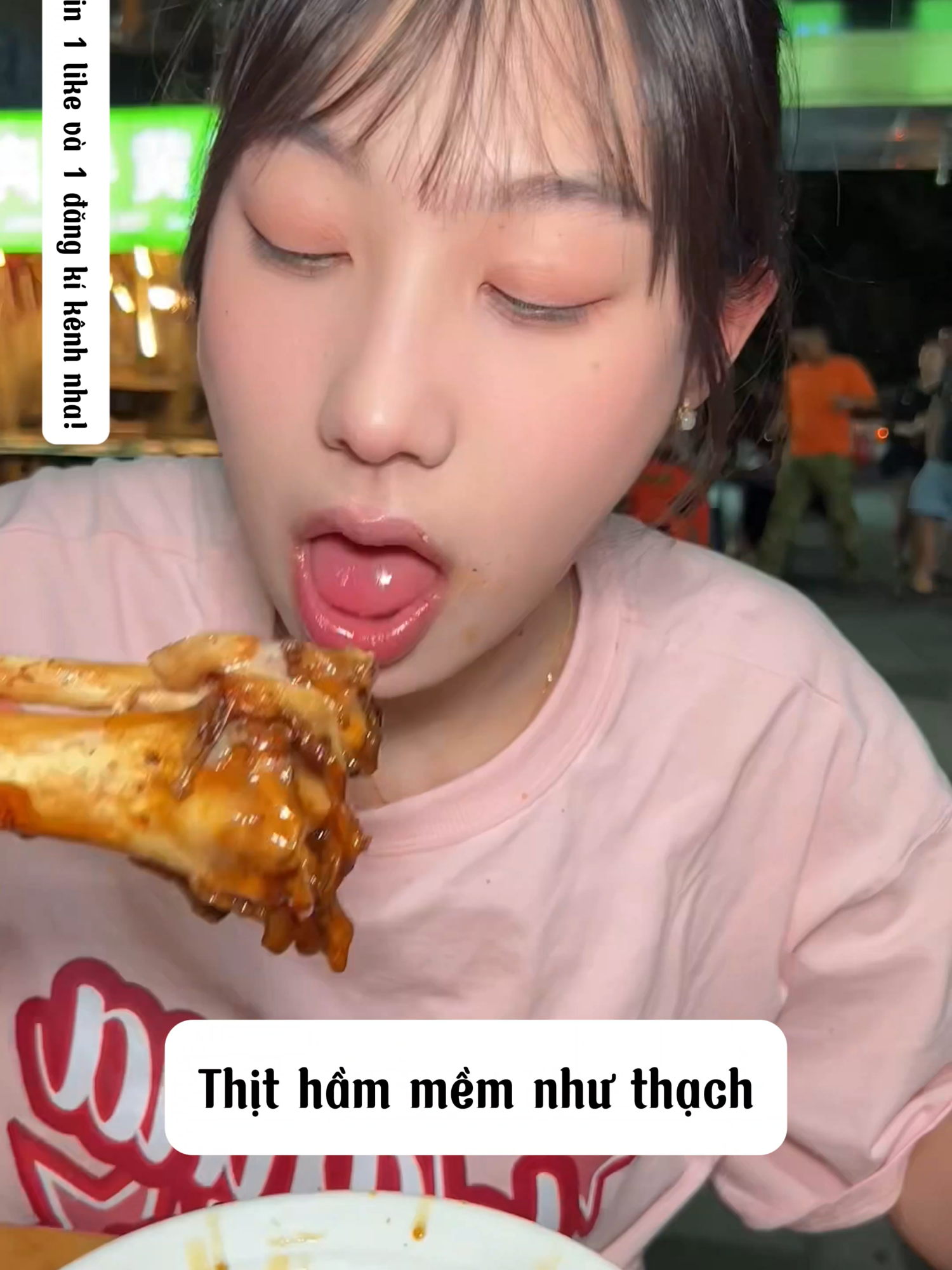 Thử Thách Giò Heo #mukbangs #mukbangvideo #wubanbao #fyp