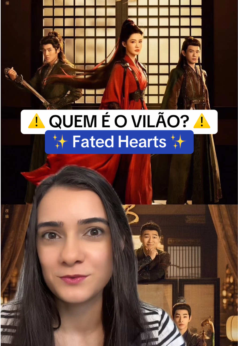 ✨ Quem é o vilão de Fated Hearts? Quem é que está tentando atacar a general Fu Yixiao? Vamos comentar sobre o novo cdrama do Chen Zhe Yuan e Li Qin 