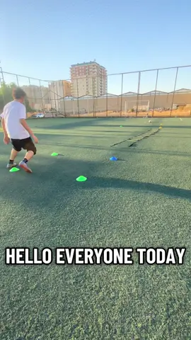 Today was day 6, i trained my stamina and agility and a couple of shootings , follow for more🔥🙌🏻 #fyp #viral #الشعب_الصيني_ماله_حل😂😂 #العراق #football 