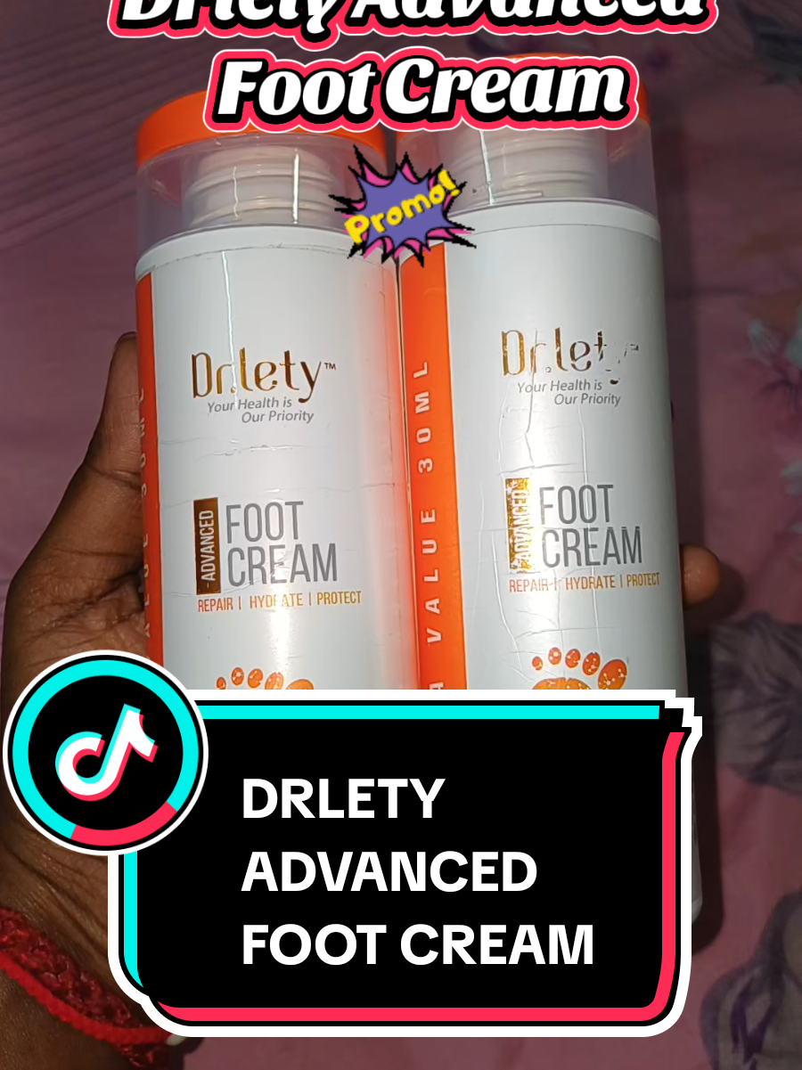 “Tapak kaki kasar, pecah & sakit? 😩 Try ni sekali confirm jatuh cinta! 😍 Dr. Lety Advanced Foot Cream ni memang power gila — repair, heal & protect 👣💥 Klik yellow bag sekarang sebelum sold out! 🛍️🇲🇾  #drlety #footcare #softskin #1millionaudition #fyppppppppppppppppppppppp 