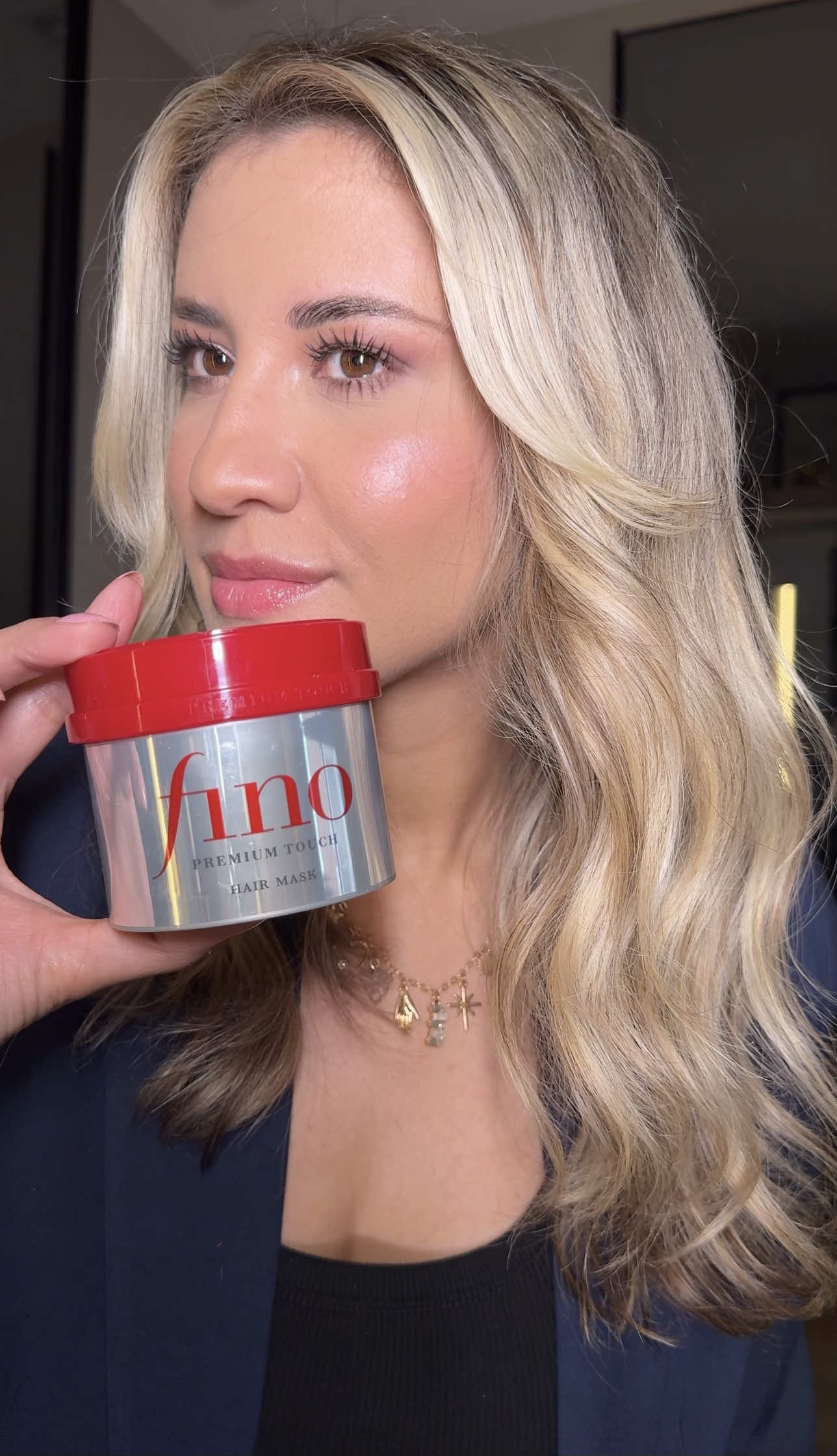 Essa máscara de cabelo 😮‍💨😮‍💨 #mascarafino #finoshiseidopremiumtouch 
