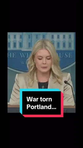 war torn Portland 💀