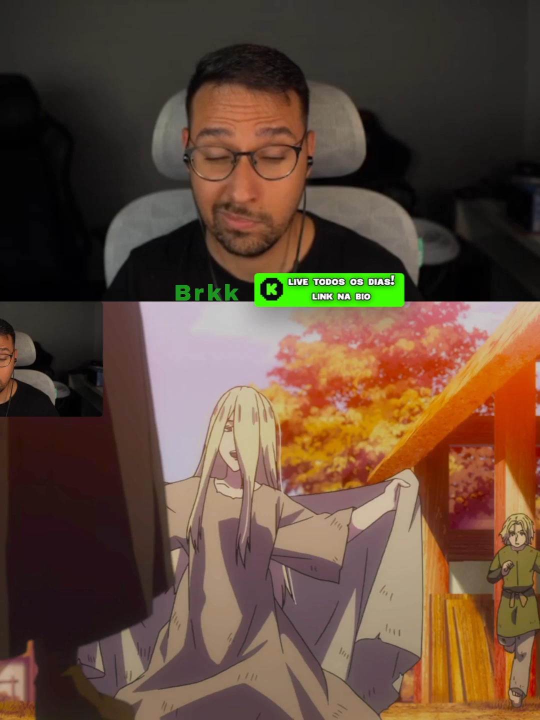 brkk reagindo a vinland saga#brkk #anime #vinlandsaga #thorfinn