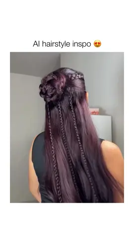 The prettiest hairstyle inspo 😍 @Athina Díaz #hairtok 