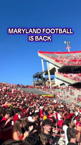 SECU IS PACKED!!! #thenextnetwork #joshberman #universityofmaryland #CollegeFootball #sports 