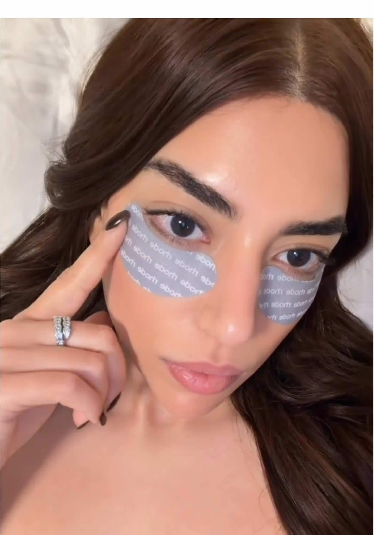 Caffeine? No thanks, I’ve got @rhode skin eye patches✨🫧 #rhodeskin #eyepatches #rhodeeyepatches #beautycontentcreator #prunboxing 