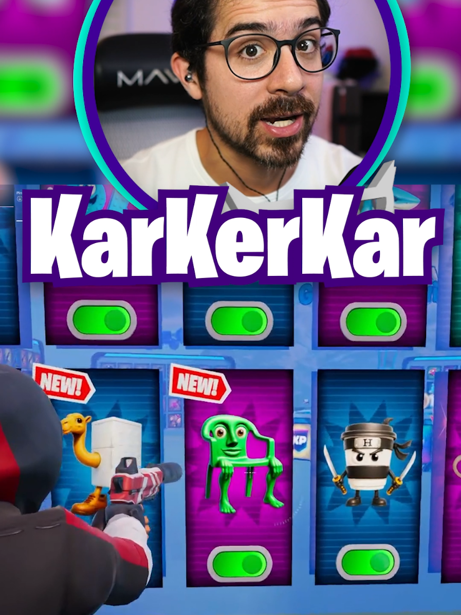 Como Desbloquear a KARKERKAR KURKUR! #gamerentiktok #fortnite #brainrot #fortnitenoticias 