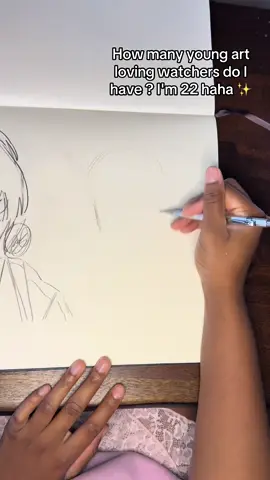 I love that I have a young audience to be an inspiration to other young artists who may or may have not given up on art, pick that pencil back up !