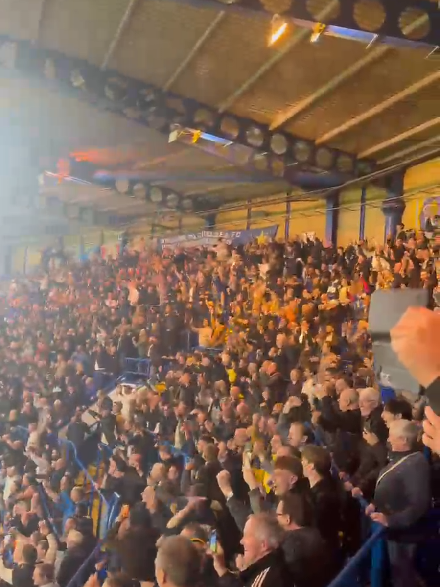 Chelsea vs Liverpool: I’ve been to Stamford Bridge so many times… but I’ve never seen celebrations like this! #Chelsea #liverpool #football #Soccer 