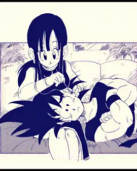 Goku and chichi 😍 #dragonball #animeedits #songoku #edit #dbz 