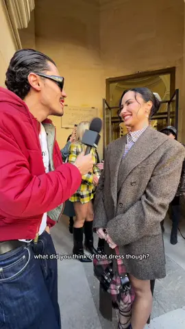 Got to see @Vivienne Westwood through @lyas eyes, can’t complain. Hung out with @DemiLovato @ParisHilton @Bella Freud Official too. #PFW 